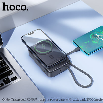 Q44A For Laptop PD45W 20000mAh Magsafe with Cable power bank