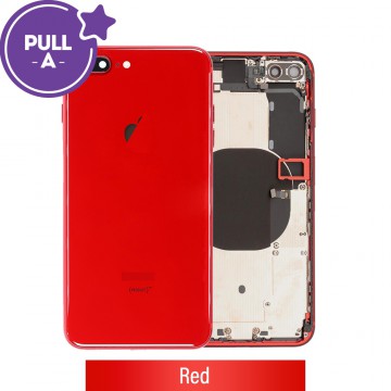 iPhone 8 Plus Back Housing With Smart Parts - Red