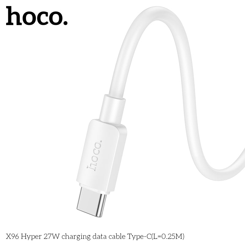 X96 Hyper 27W charging data cable Type-C(L=0.25M)