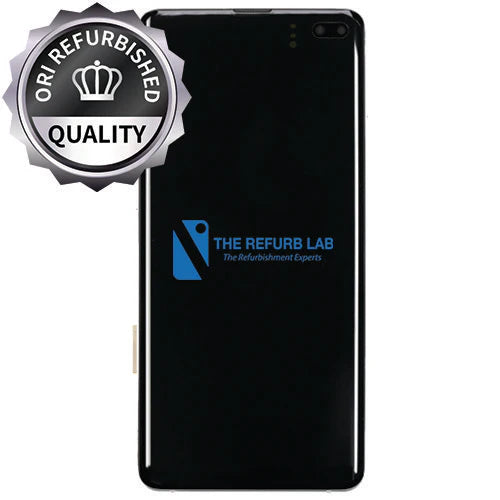 Samsung Galaxy S10 Plus Refurbished Assembly - PRISM/CERAMIC Black