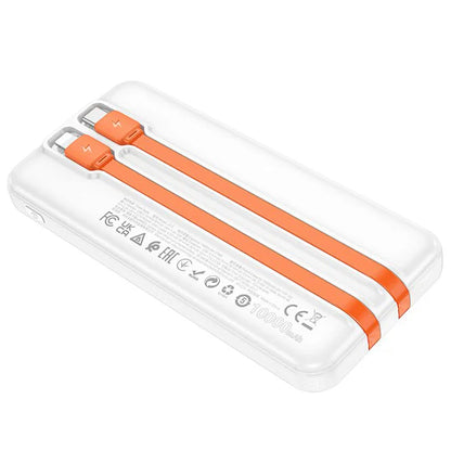 Hoco J119A Sharp charger 22.5W+PD20 fully compatible power bank with digital display and cable(20000mAh)
