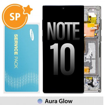 Samsung Galaxy Note 10 Service Pack Screen - Aura Glow