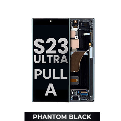 Samsung Galaxy S23 Ultra Pull A Grade Screen - Phantom Black