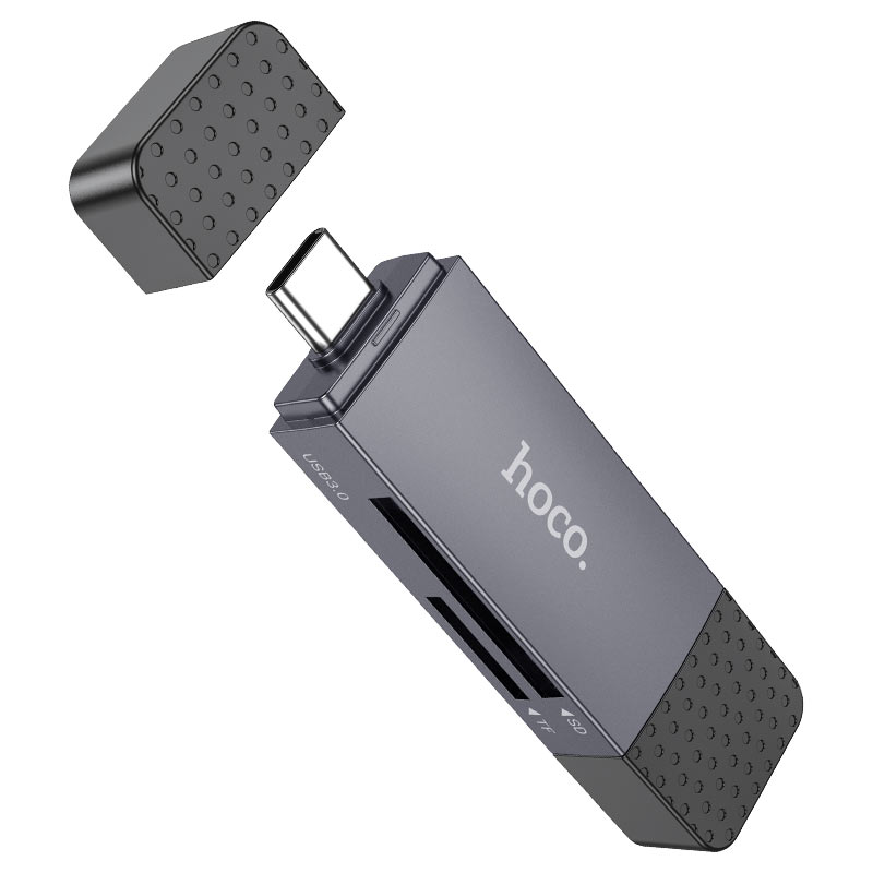 HB45 Spirit 2-in-1 USB/Type-C 2.0 card reader
