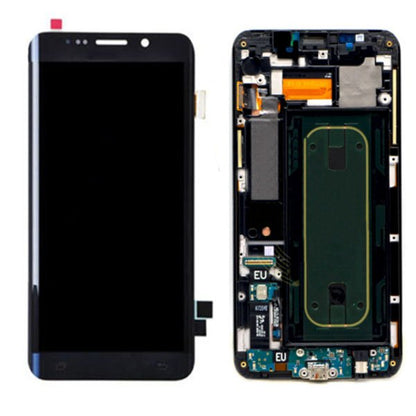 Samsung Galaxy S6 Edge Plus G928F Genuine Original Service Pack Amoled Assembly - Black