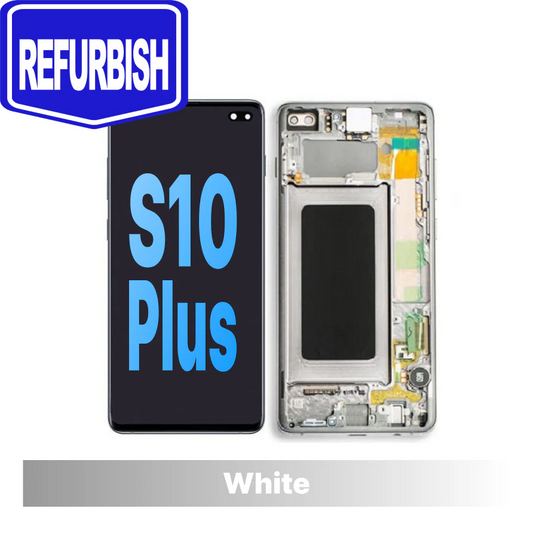 Samsung Galaxy S10Plus Refurbished - White (B Grade)