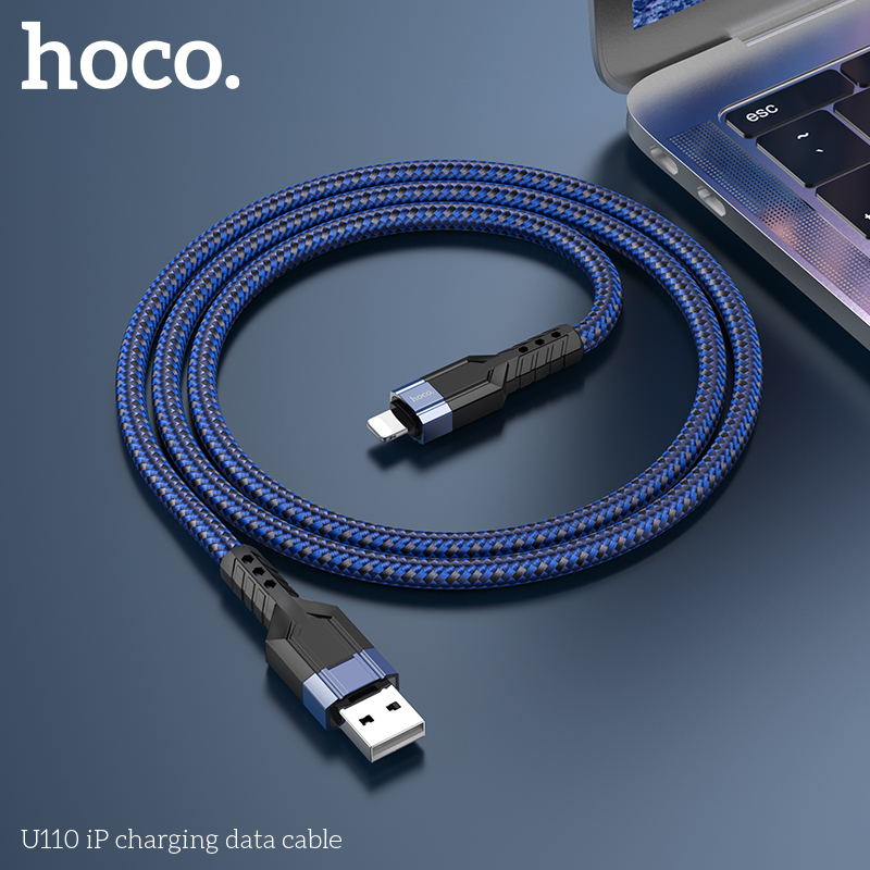 U110 iP charging data cable Blue