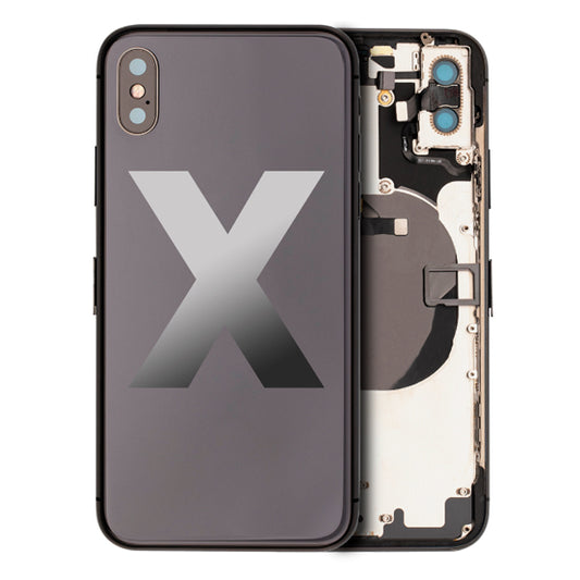 iPhone X Oem Compatible Housing with Full Parts - Black