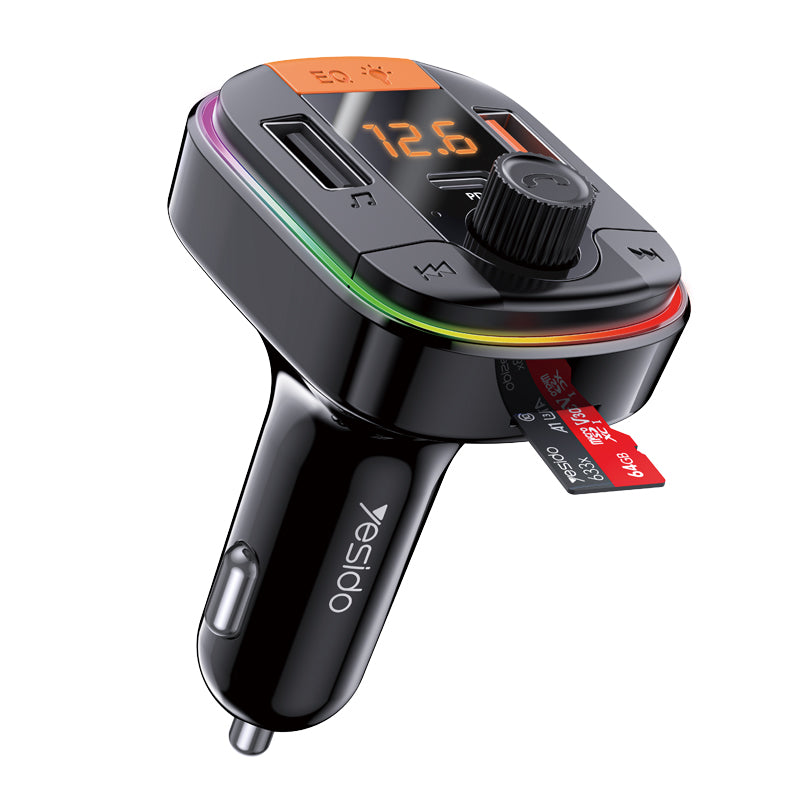 YESIDO Bluetooth FM Transmitter- Y45