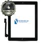 iPad 3 (2012)/iPad 4 (2012) Digitizer with Home Button Flex Black (High Quality)