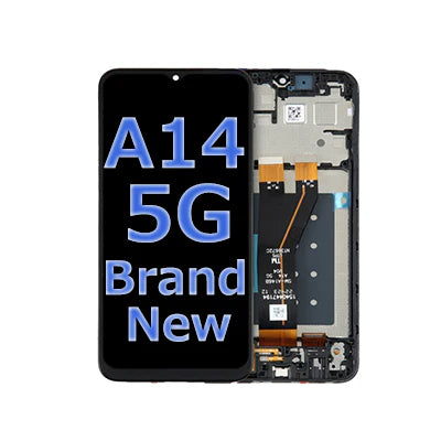 Samsung Galaxy A14 5G/A146P Original New Screen with Frame - Black