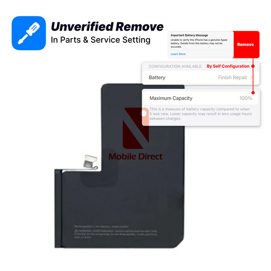 iPhone 14 Pro Battery - Self Configuration
