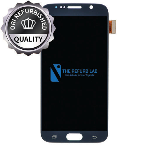 Samsung Galaxy S6 G920I Compatible Amoled Assembly - Refurbished - Black