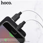 HOCO X21 Silicon Lightning Fast Charging Cable - White & Black (L=2M)