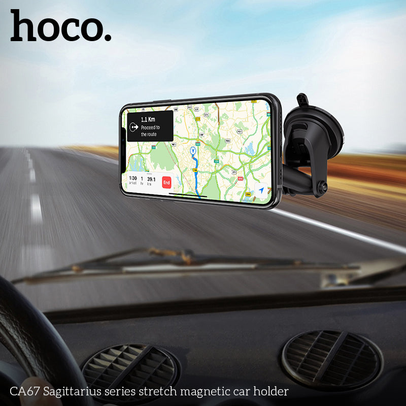 HOCO CA67 Sagittarius series stretch magnetic car holder