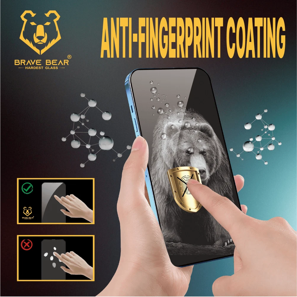 G15 Dust Free Full Cover Tempered Glass - iP12 Pro Max