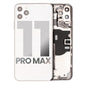 iPhone 11 Pro Max Oem Compatible Housing With Full Parts - White
