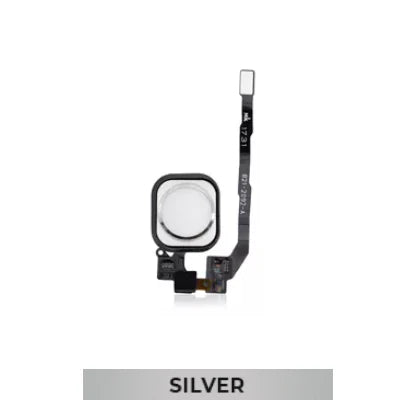 iPhone 5S/SE HOME BUTTON WITH FLEX CABLE Silver - BW100