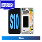 Samsung Galaxy S10 Refurbished with Frame - Blue