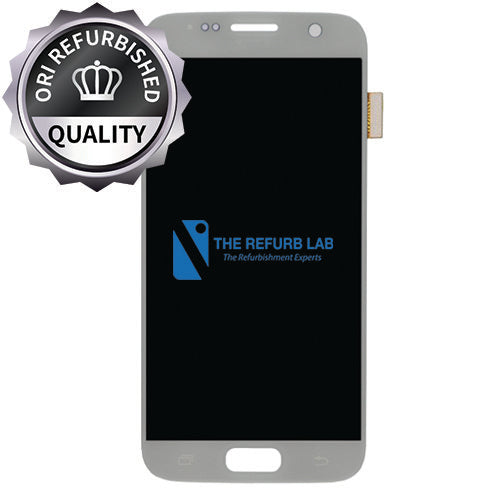 Samsung Galaxy S7 Refurbished Compatible Amoled Assembly - Silver