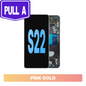 Samsung Galaxy S22 5G Pull A Grade Screen - Pink Gold
