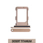 Single SIM Card Tray for iPhone 16 Pro/16 Pro Max-Desert Titanium
