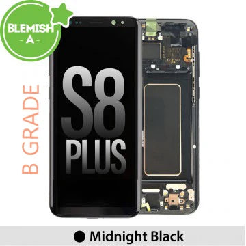 Samsung Galaxy S8 Amoled Screen Refurbished - Black (B Grade)