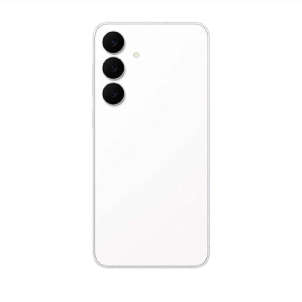 Samsung S25 FE Back Glass with Adhesive -Oem- White