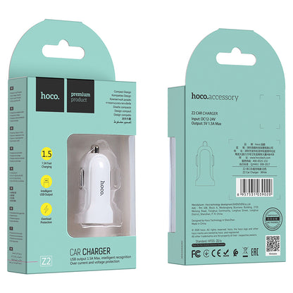 HOCO Z2 Single port Car Charger