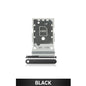 Dual SIM Card Tray for Samsung Galaxy S21FE-Black-OEM