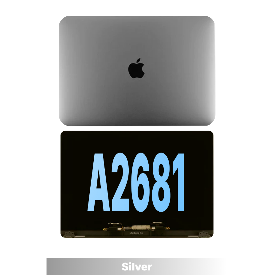 Macbook Air A2681 Complete Screen Replacement [OEM] - Silver