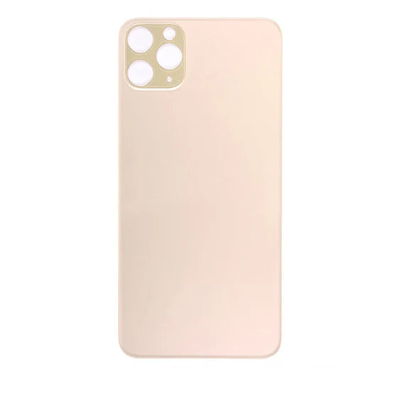 iPhone 11 Pro Max Back Glass - GOLD (Big Hole)