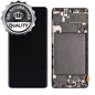Samsung Galaxy A71 Refurbished Assembly with Frame - Black