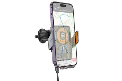 HW7 Transparent Discovery Edition wireless fast charging car holder(air outlet)