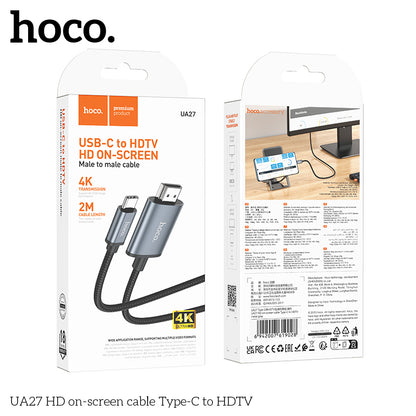UA27 HD on-screen cable Type-C to HDTV