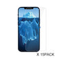 Tempered Glass Screen Protector for iPhone 12 pro MAX 6.7" - 15 PACK