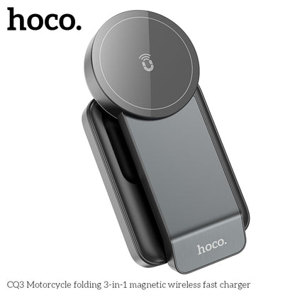 CQ3 Folding 3-in-1 MSafe Wireless Charging for Phones and Apple Watch White