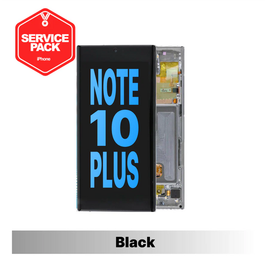 Samsung Galaxy Note 10 Plus Genuine Original Service Pack - Black