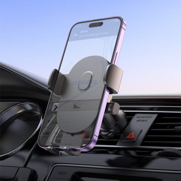 HOCO H18 Mighty One-button Car Holder (Air Outlet)
