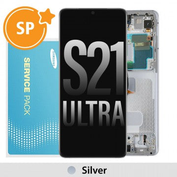 Samsung Galaxy S21 Ultra Service Pack Screen - Silver