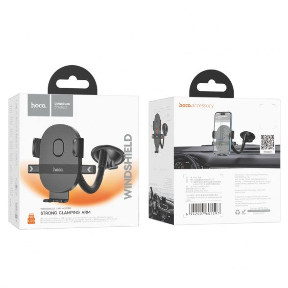 HOCO H20 Mighty One-button Car Holder (Windshield)