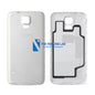 Samsung Galaxy S5 Compatible Back Cover with Adhesive - White
