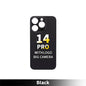 iPhone 14Pro OEM Compatible Back Glass - Space Black (Big Hole)