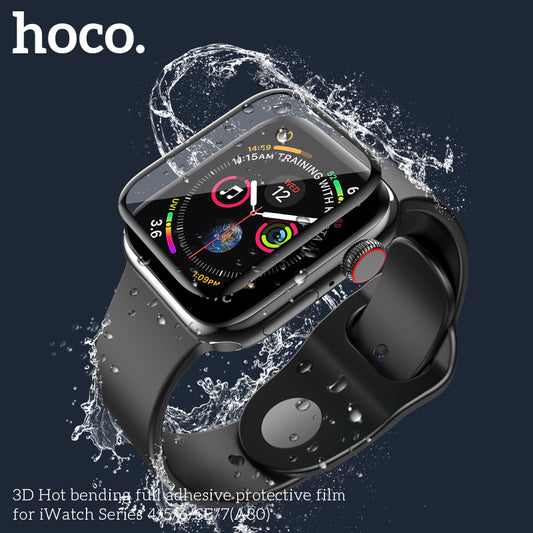 Hoco A30 3D Hot Bending Full Screen Protection Film For iWatch 4/5/6/SE - 44mm