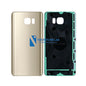 Samsung Galaxy Note 5 Compatible Back Cover with Adhesive - Gold