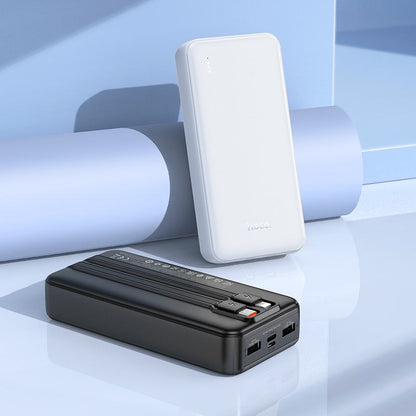 Hoco J118A Speed energy power bank with cable(20000mAh) - Black