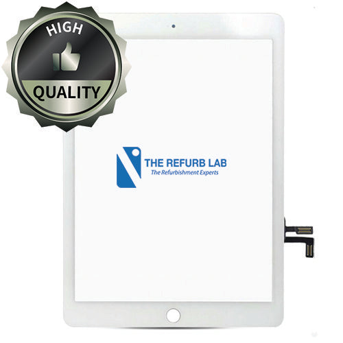 iPad Air 1 (2013) Digitizer with Home Button Flex White (High Quality)