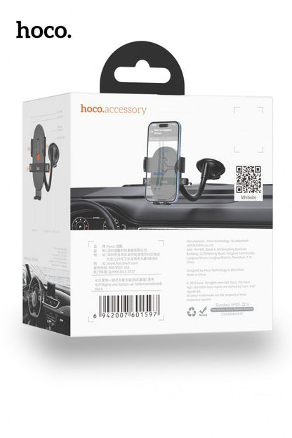 HOCO H20 Mighty One-button Car Holder (Windshield)