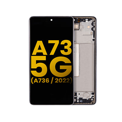Samsung Galaxy A73/A736 5G Service Pack Screen - Black