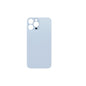 iPhone 13 Pro Max Compatible Back Glass with 3M Adhesive Super High Quality - Blue (Big Hole)